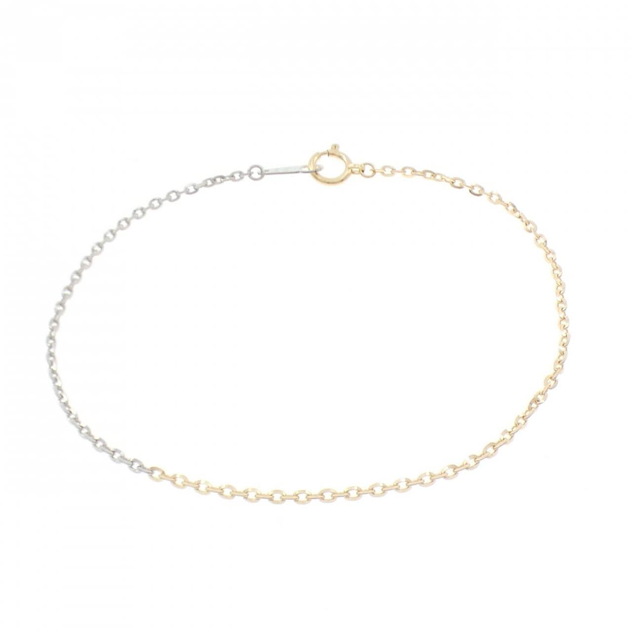 K18YG/PT850 ブレスレット