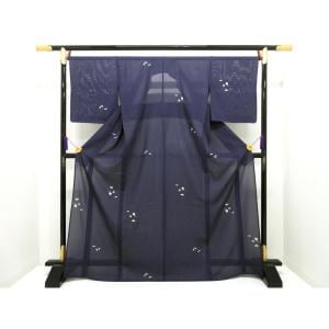 【新品】単衣　絽小紋
