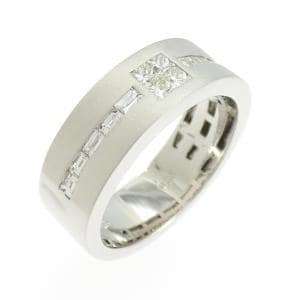 【新品】PT900 ダイヤモンド リング 0.65CT