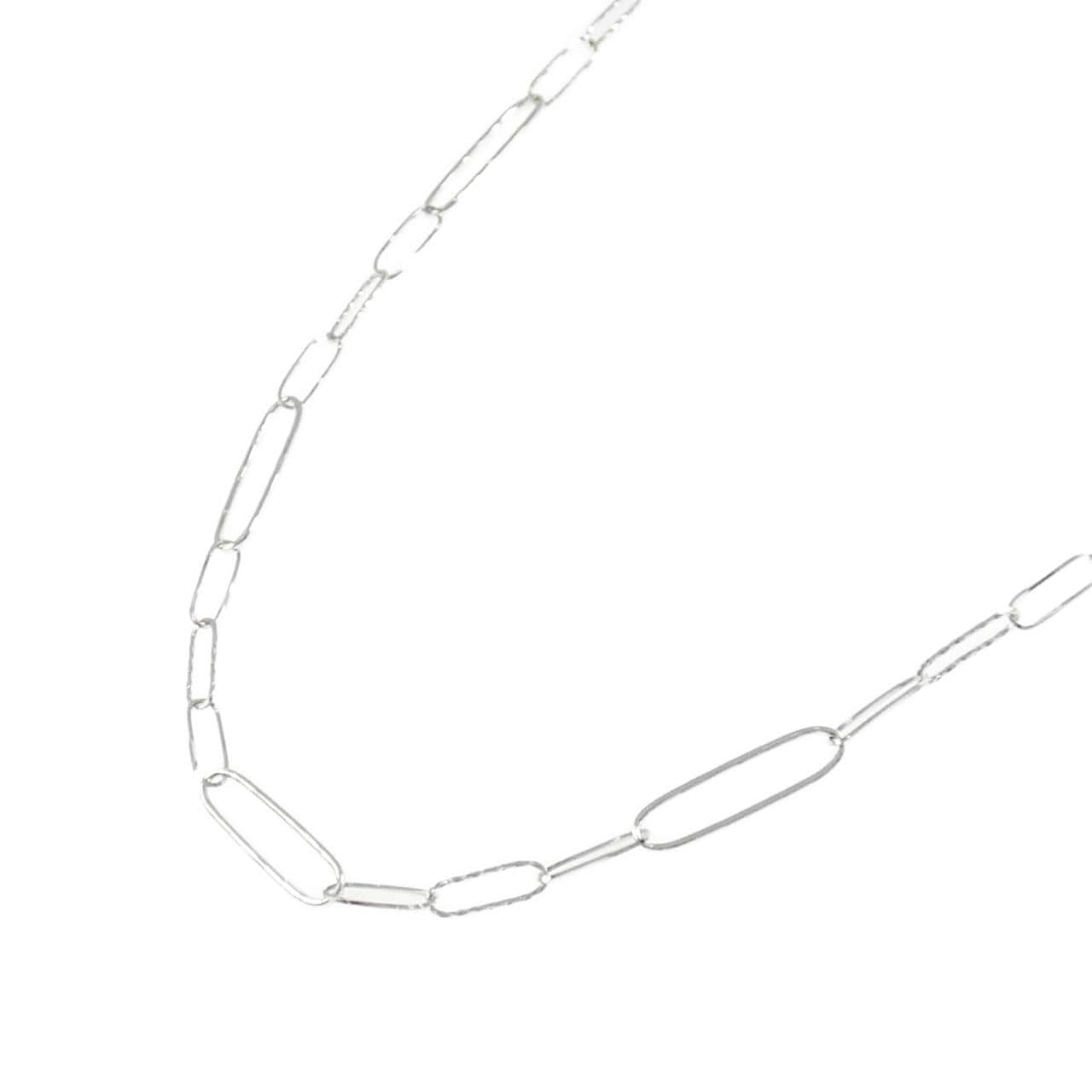 K18WG ネックレス