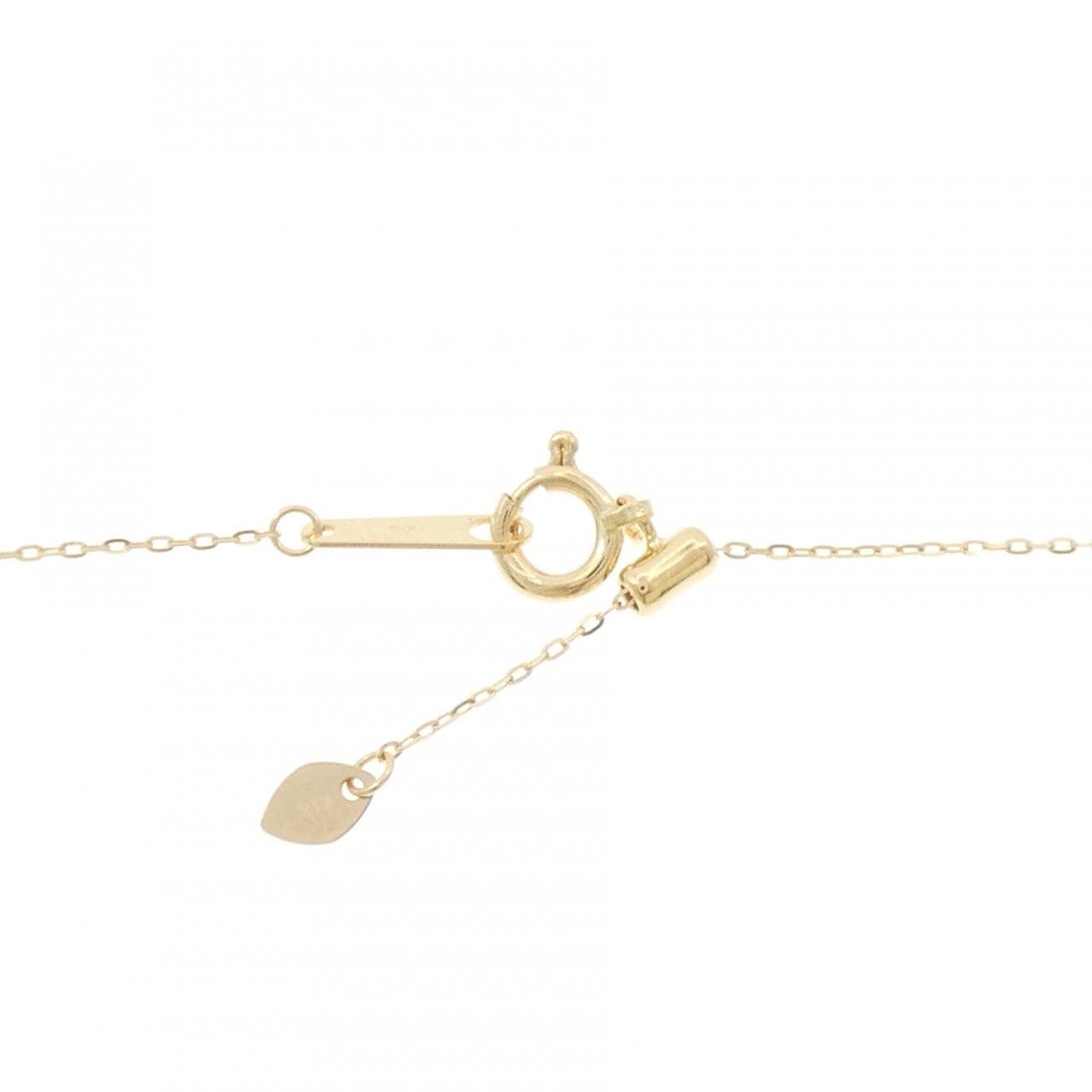 K18YG ダイヤモンド ネックレス 0.10CT
