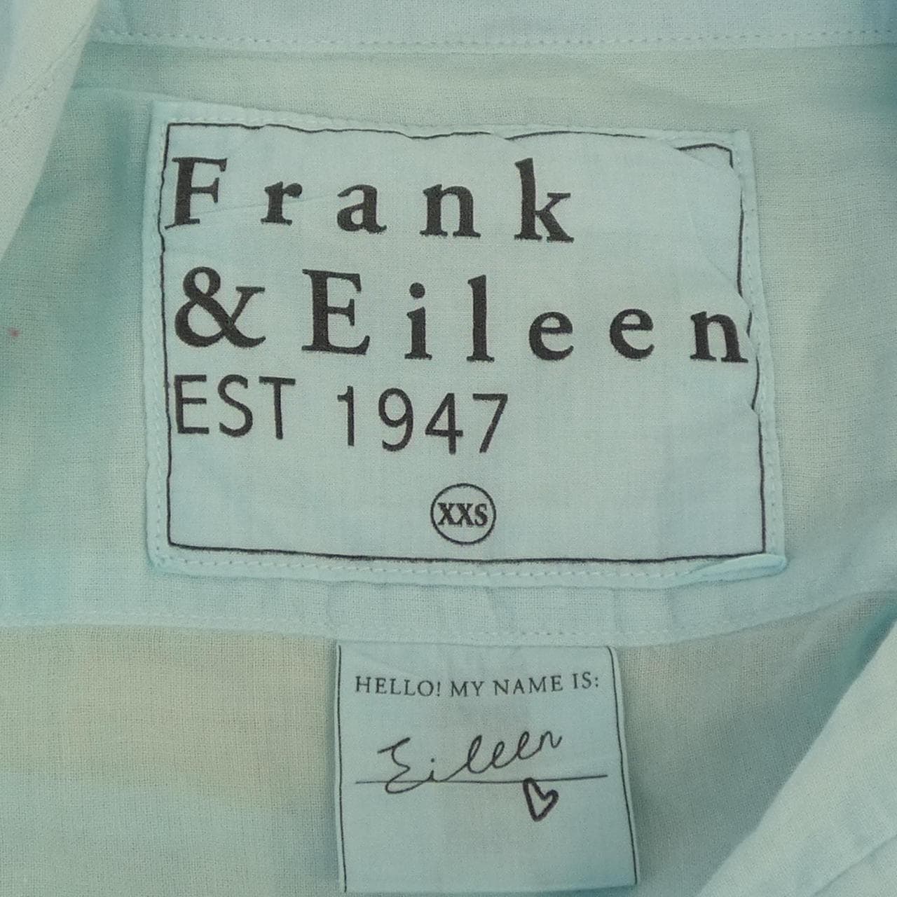 フランクアンドアイリーン FRANK&EILEEN シャツ