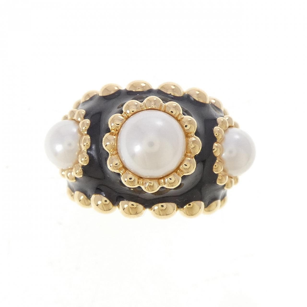 シャネル アコヤパール リング