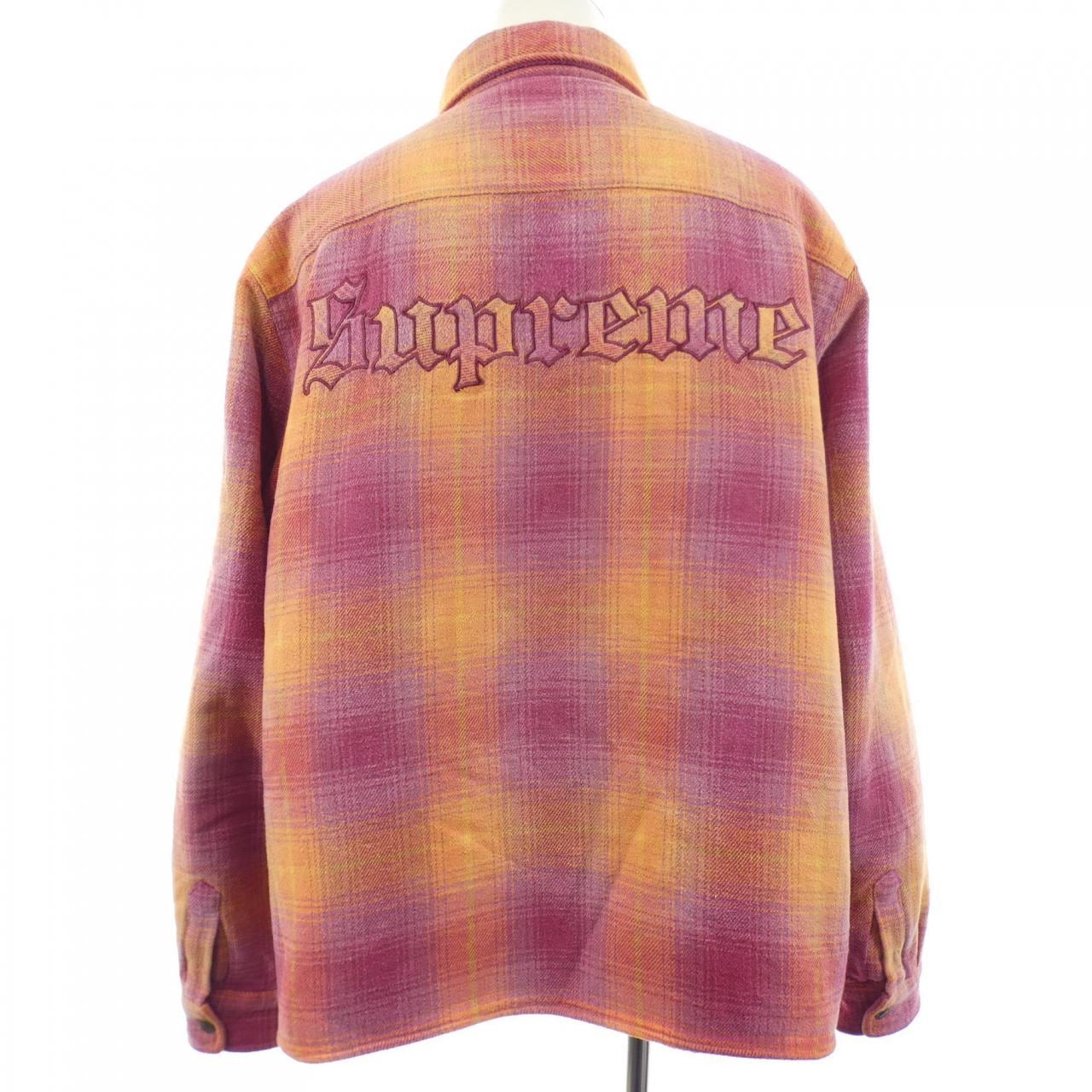 シュプリーム SUPREME shearling Lined シャツ