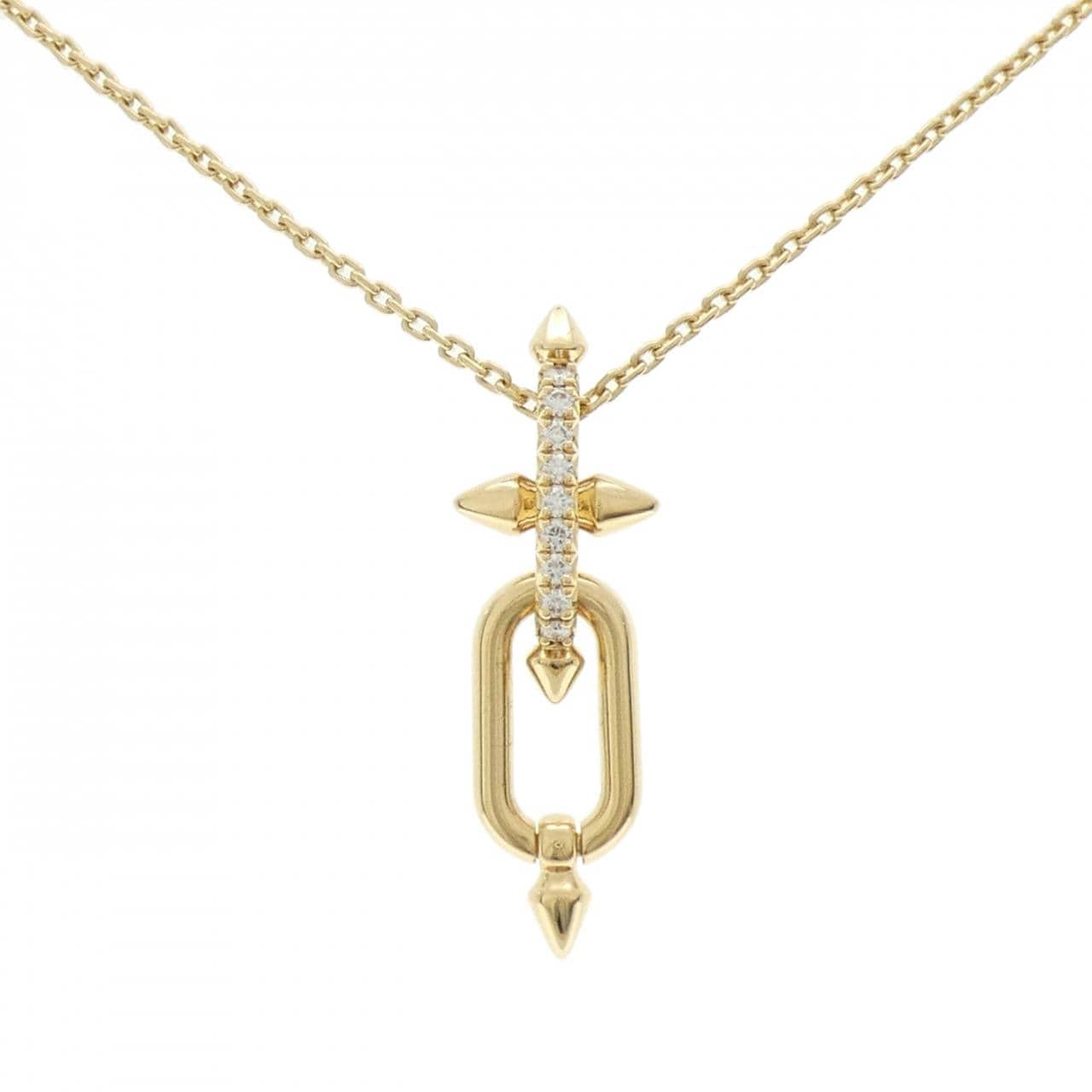 ティファニー タイタン ネックレス 0.24CT
