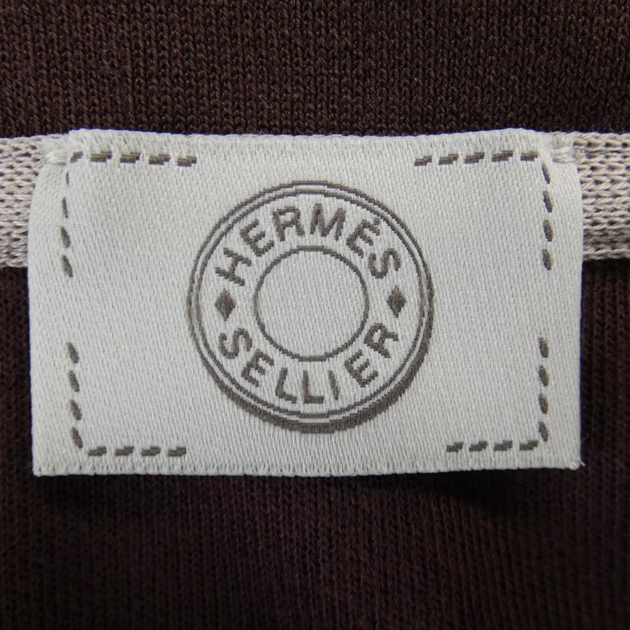 エルメス HERMES クルードセル メンズ H800271E ドゥブル･ジュー ポロシャツ