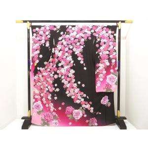 振袖　友禅金彩加工