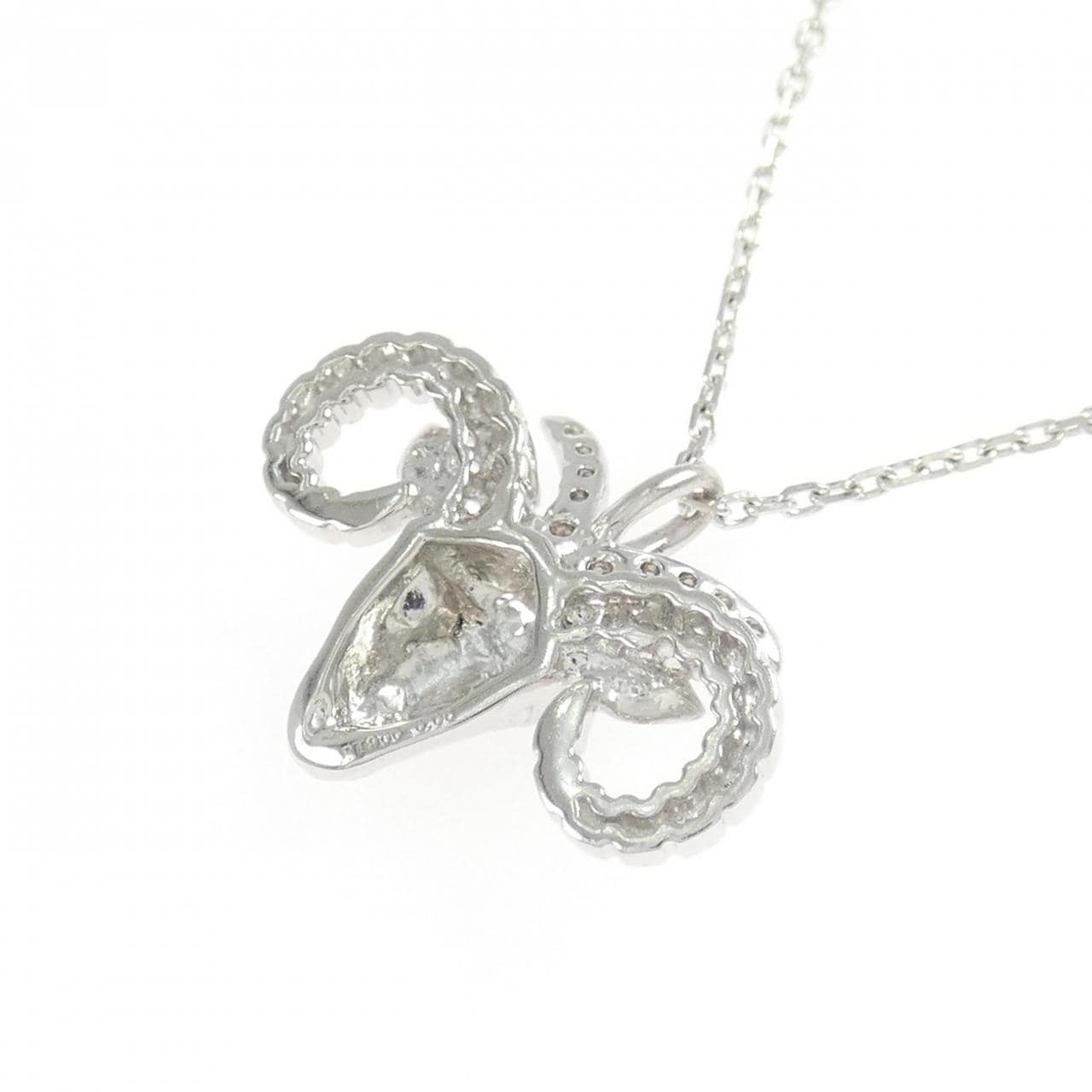 PT900/PT850 ダイヤモンド ネックレス 0.05CT