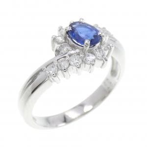 蓝宝石环