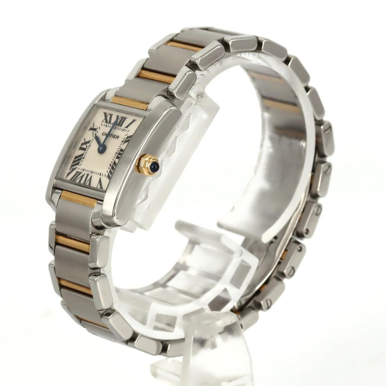 カルティエ タンクフランセーズSM コンビ W51007Q4 SSxYG クォーツ
