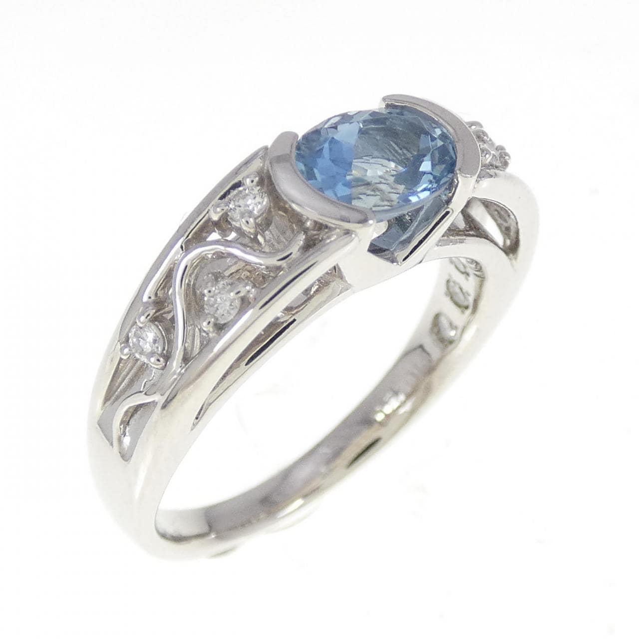 PT海蓝宝戒指 0.81CT