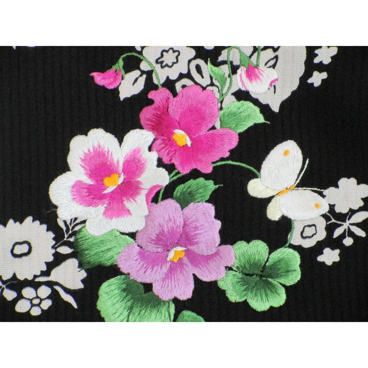 訪問着　松田聖子　友禅加工刺繍入り