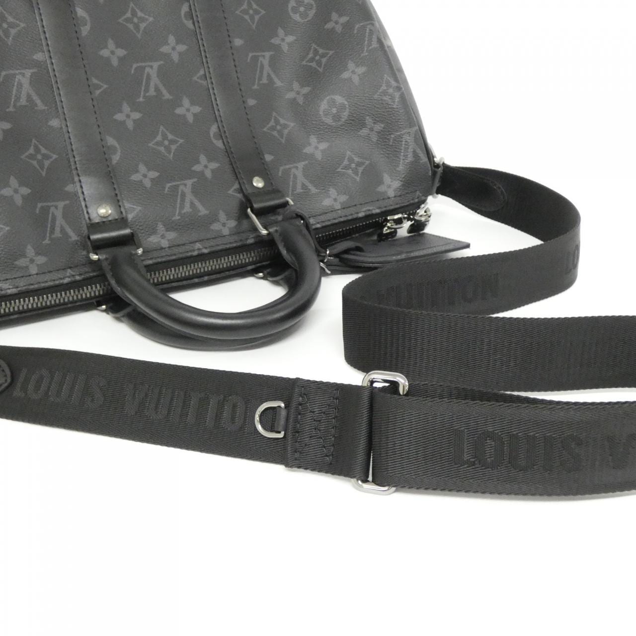 ルイヴィトン モノグラム エクリプス キーポル バンドリエール 35cm M46655 ボストンバッグ