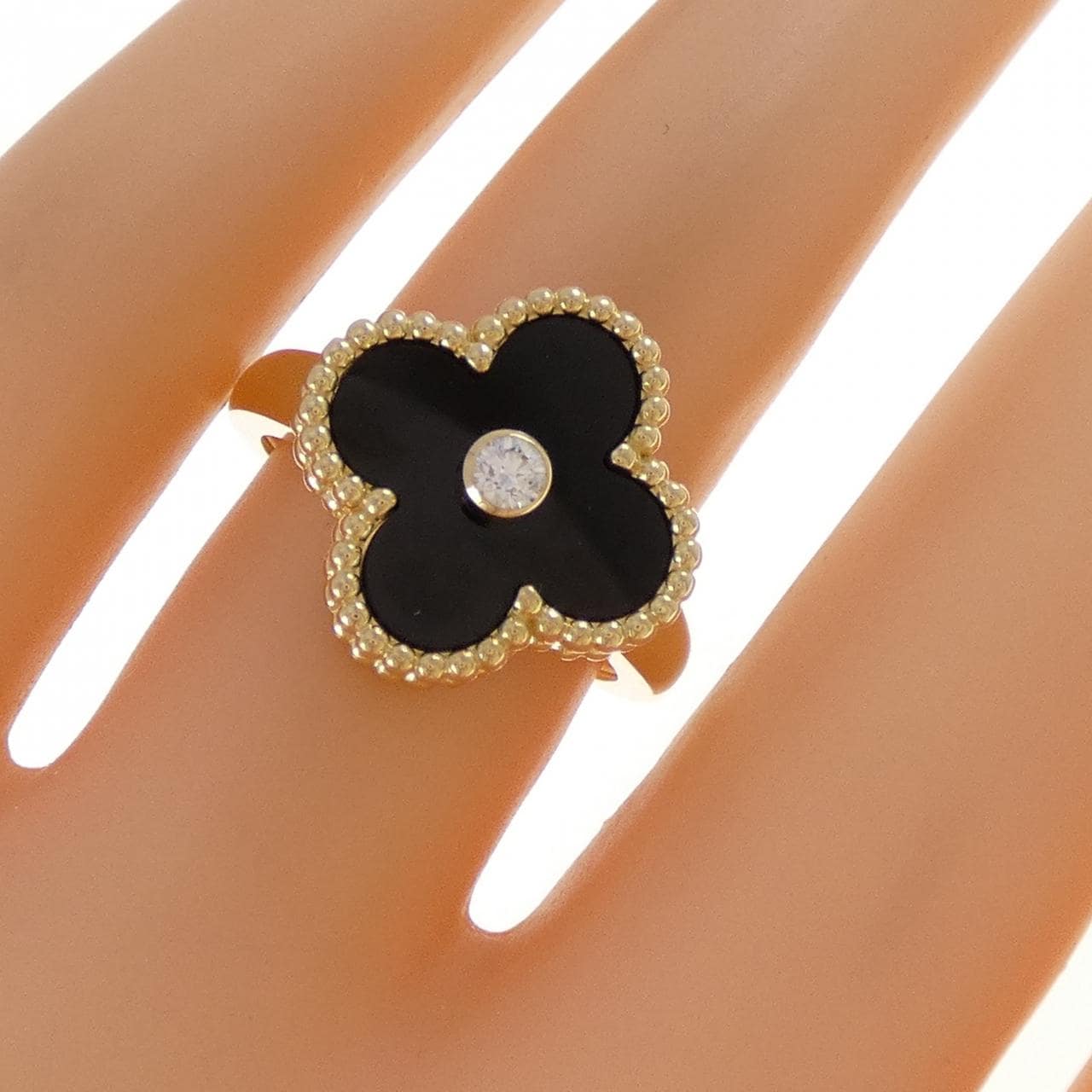 ヴァンクリーフ&アーペル ヴィンテージアルハンブラ リング