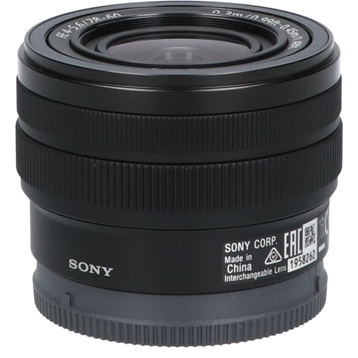 ＳＯＮＹ　ＦＥ２８－６０ｍｍ　Ｆ４－５．６　ＳＥＬ２８６０