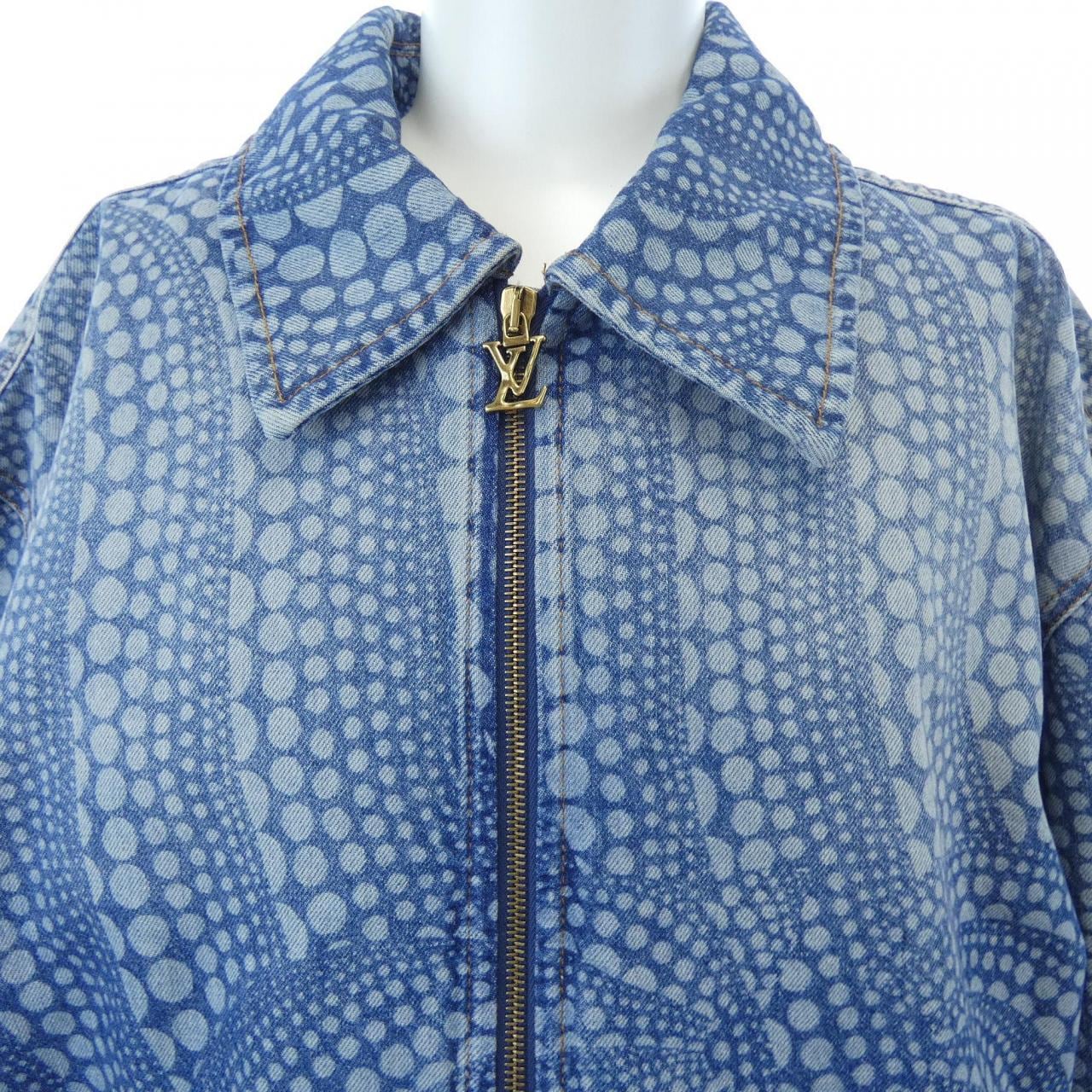 ルイヴィトン LOUIS VUITTON 草間彌生 HOA30WYN3 デニムジャケット