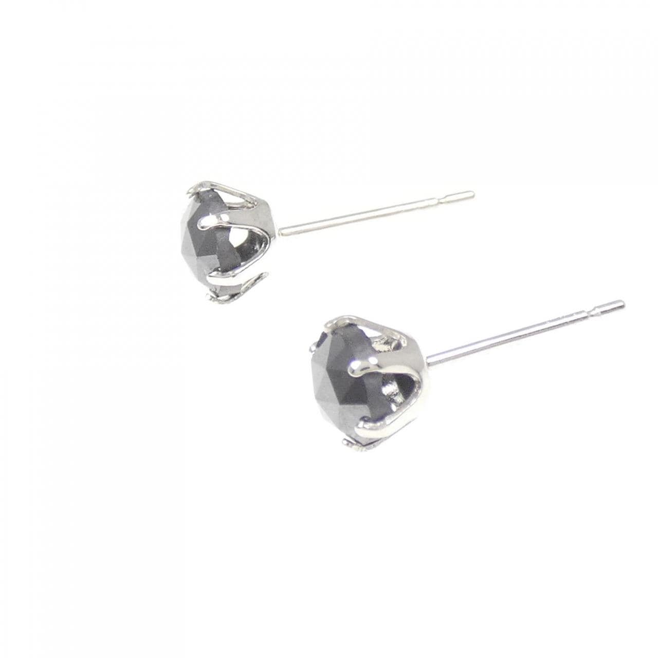 PT900 ダイヤモンド ピアス 0.80CT
