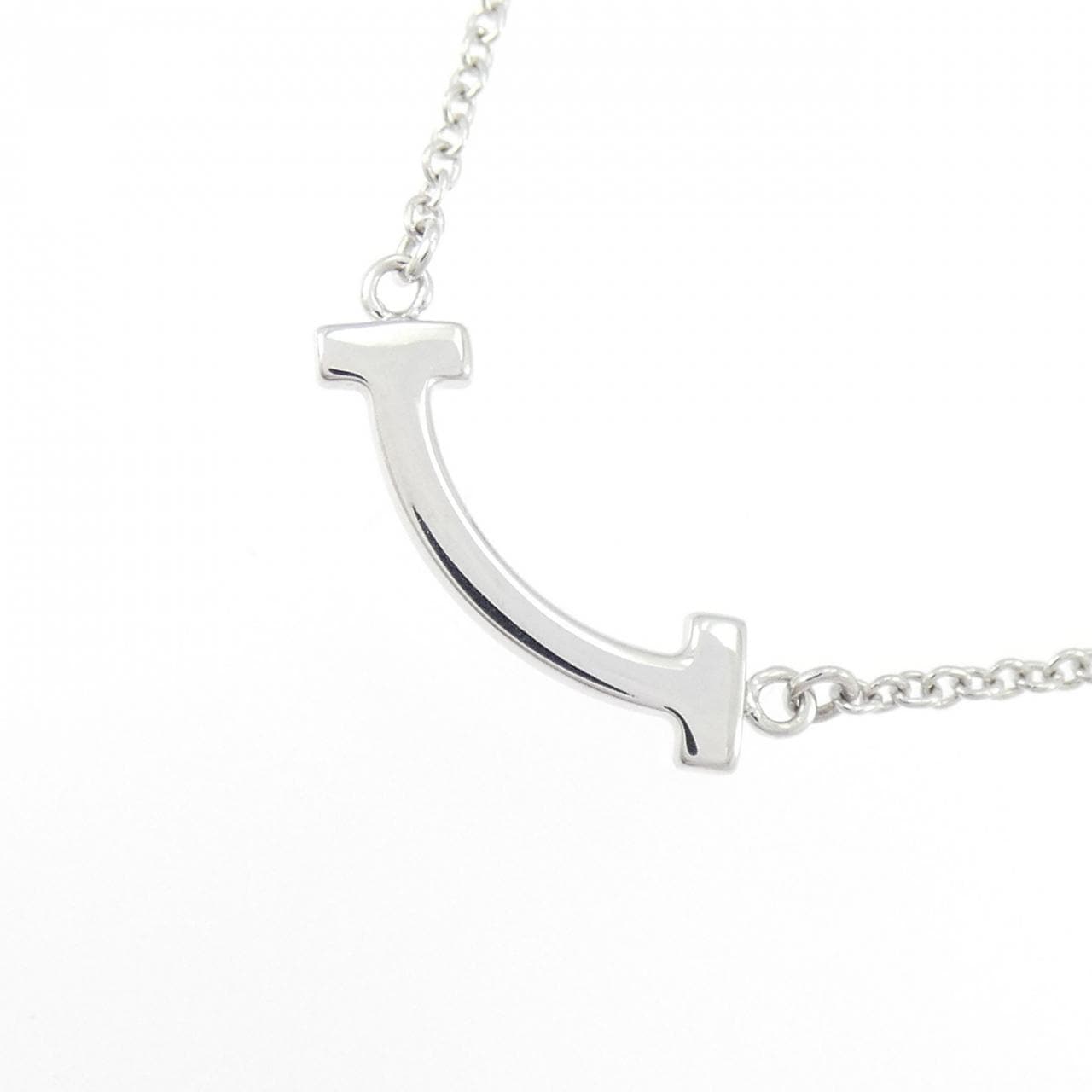 ティファニー Tスマイル ミニ ネックレス