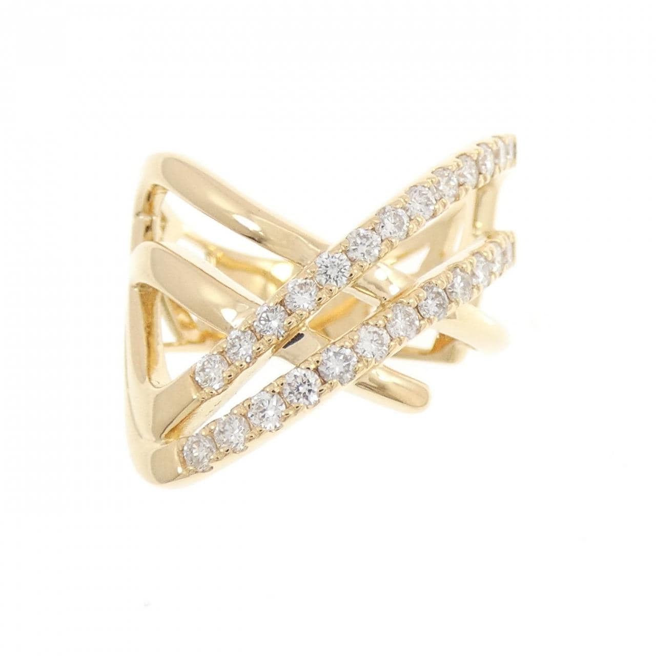 K18YG ダイヤモンド リング 0.50CT