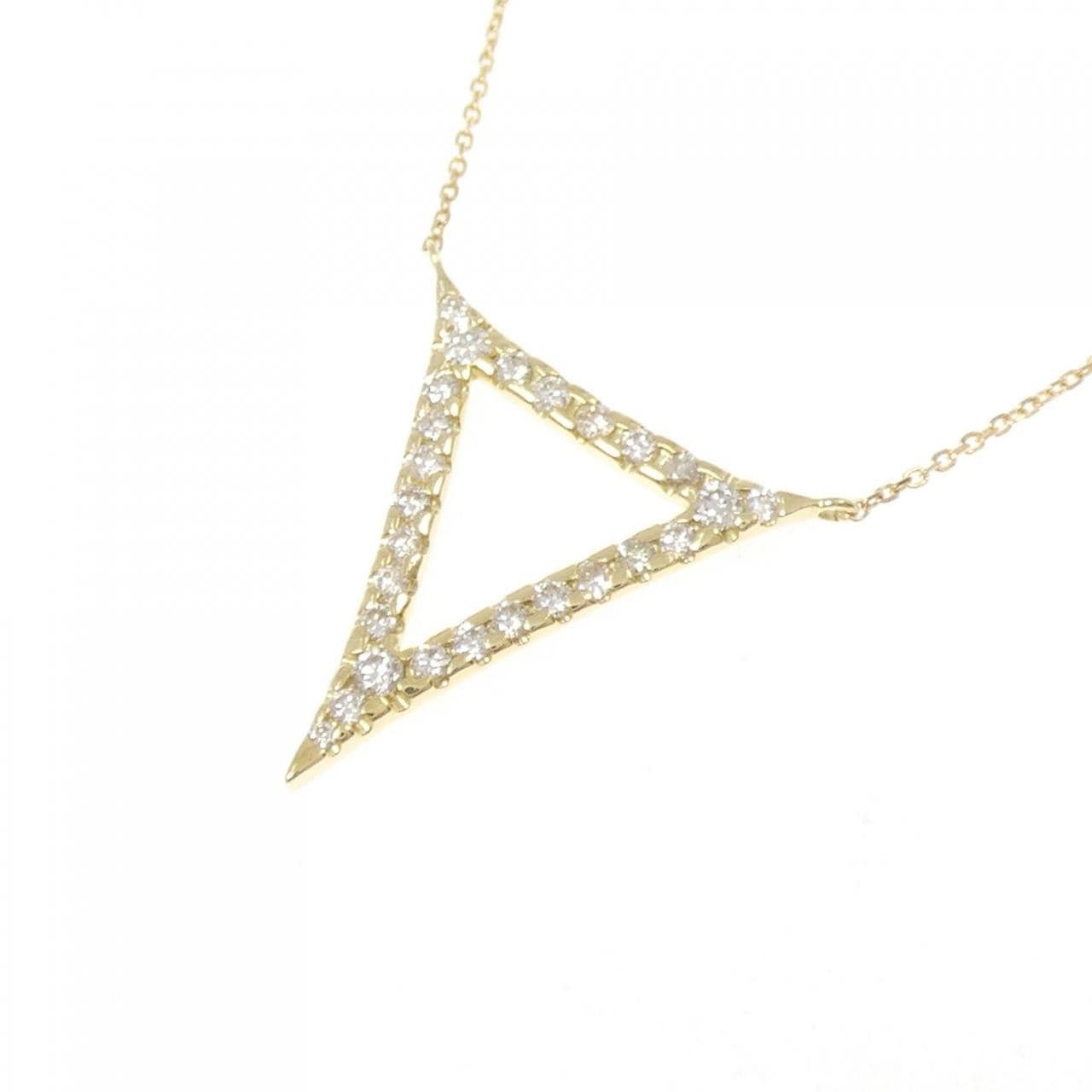 K18YG ダイヤモンド ネックレス 0.50CT