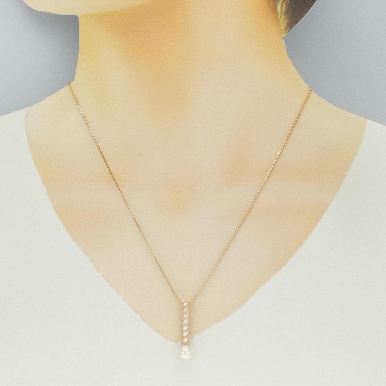 タサキ アコヤパール ネックレス 7.3mm