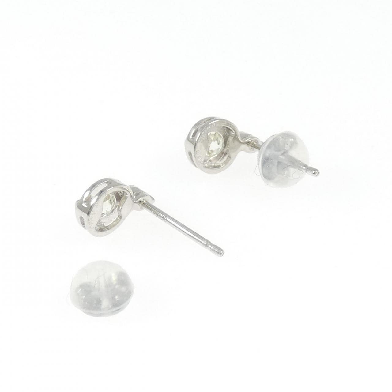 PT900 ダイヤモンド ピアス 0.464CT