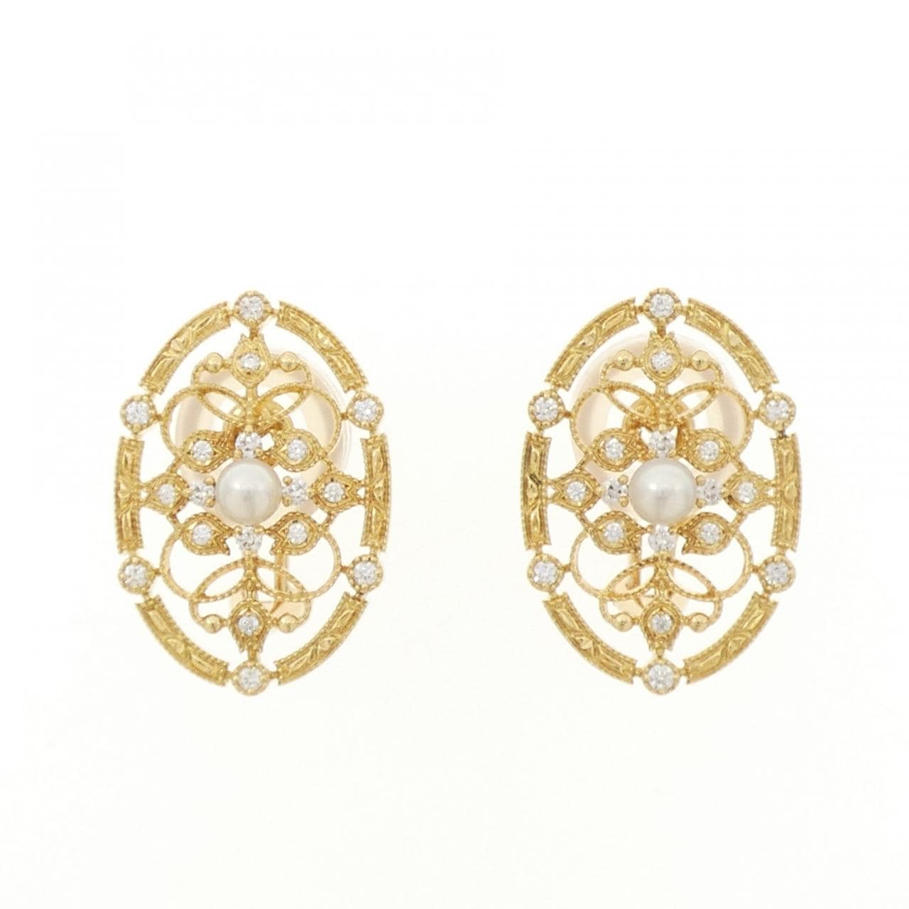 ミキモト アコヤパール イヤリング