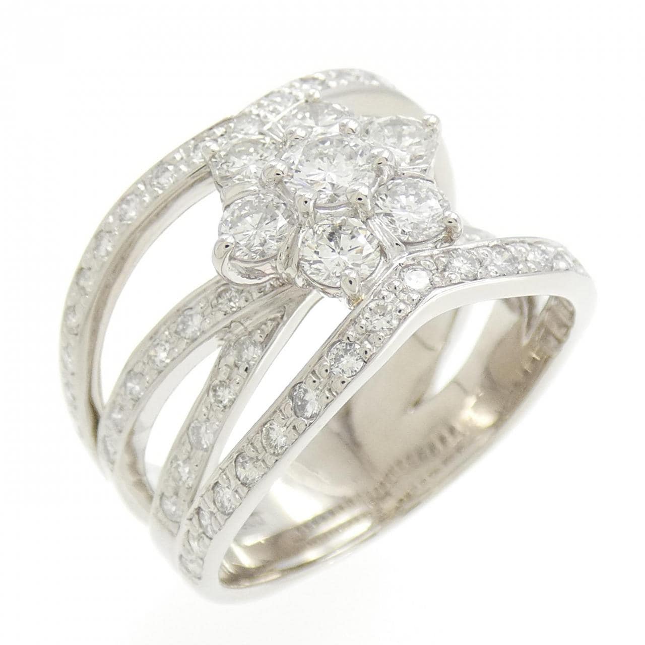 PT Flower Diamond Ring 1.53CT