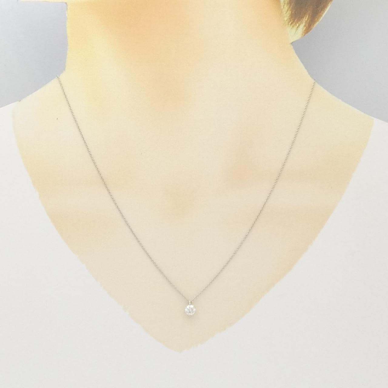 [Remake] PT Diamond Necklace 0.377CT G I1 EXT