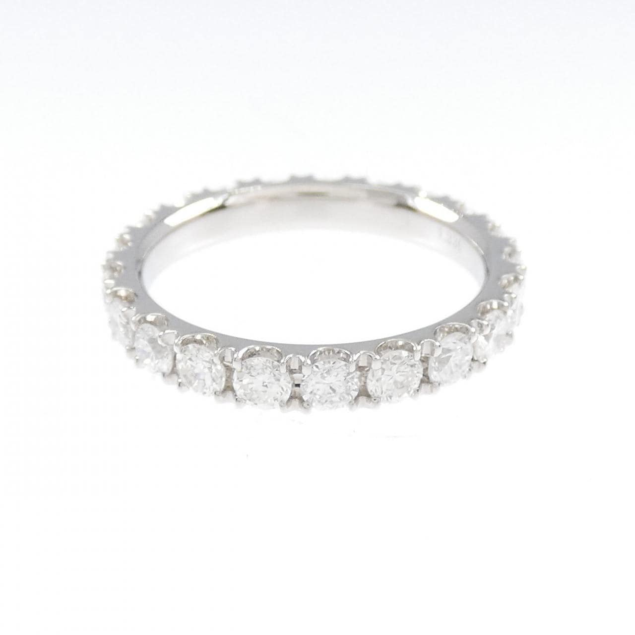 【リメイク】PT900 フルエタニティ ダイヤモンド リング 1.336CT