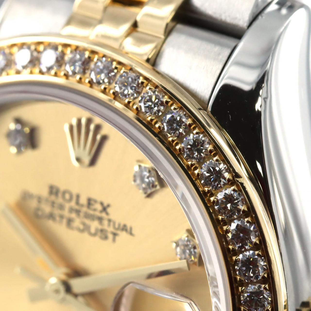 ロレックス デイトジャスト 279383RBR SSxYG 自動巻 ランダム番