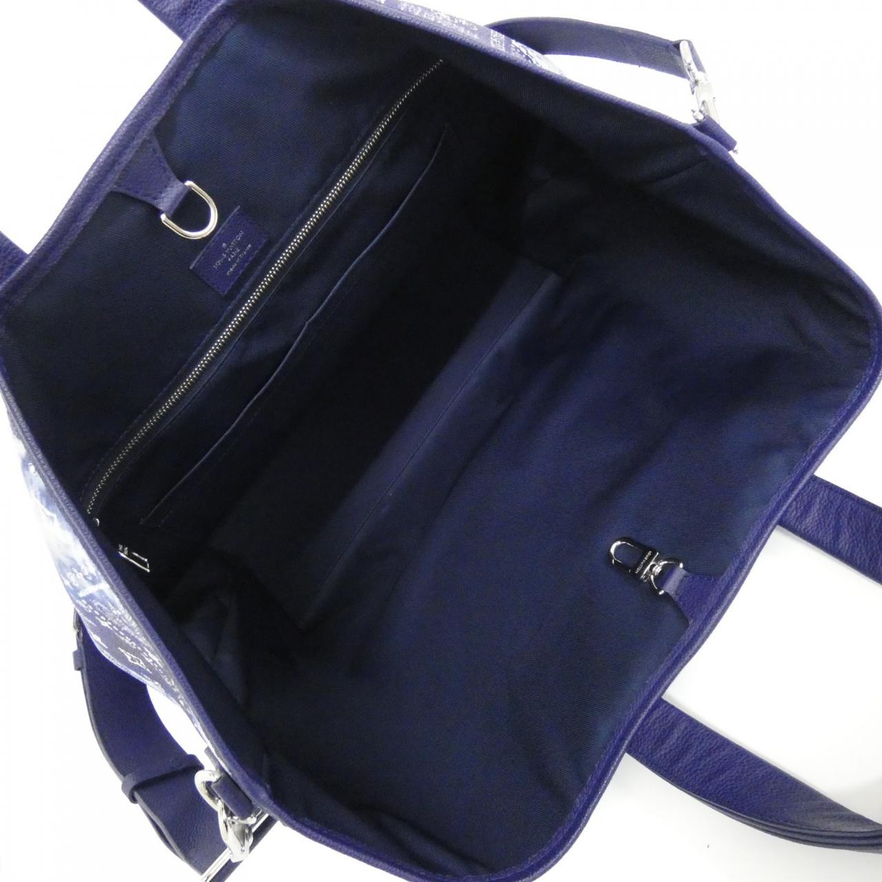 ルイヴィトン モノグラム バンダナ トロリー トート M20553 バッグ