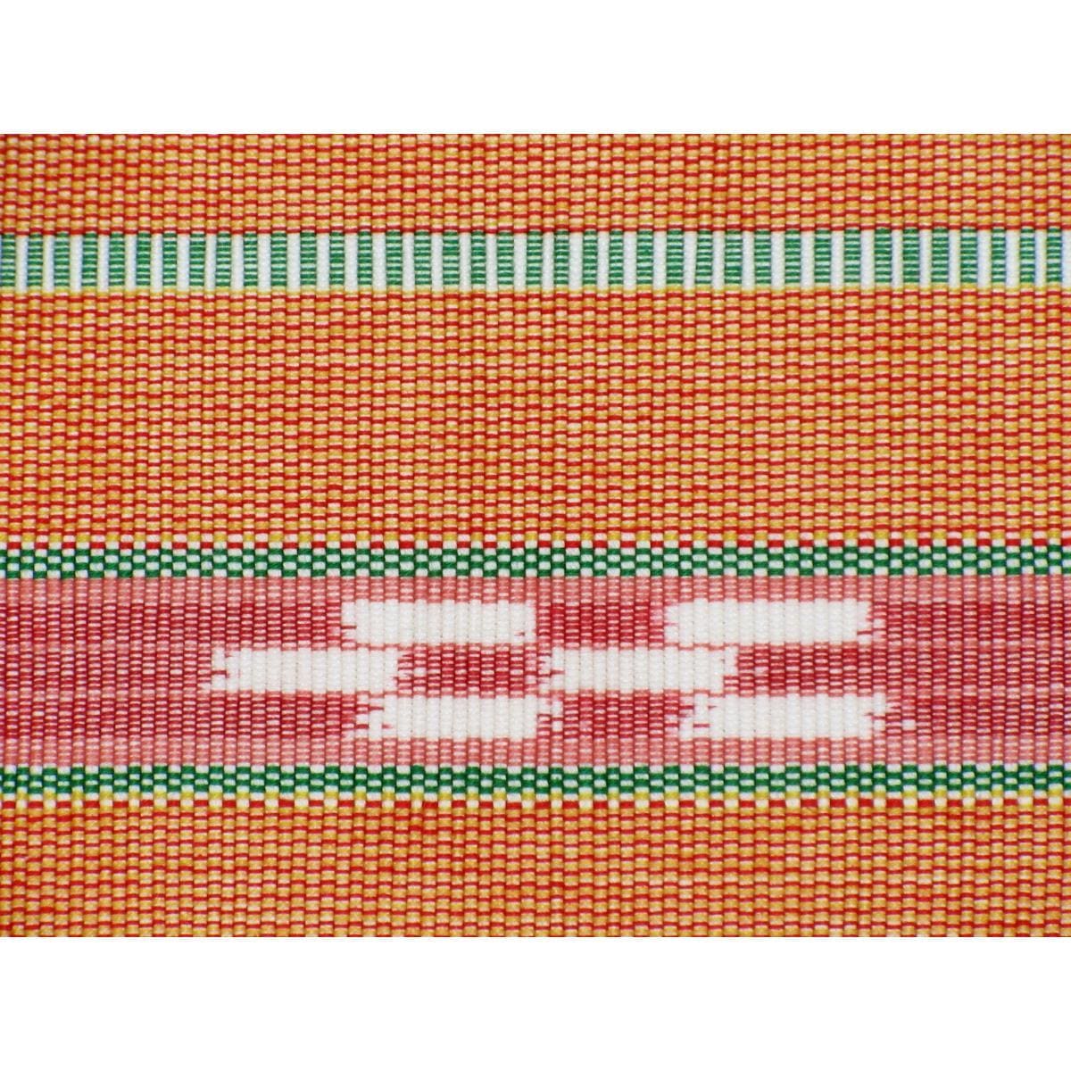 【新品】半幅帯　ミンサー