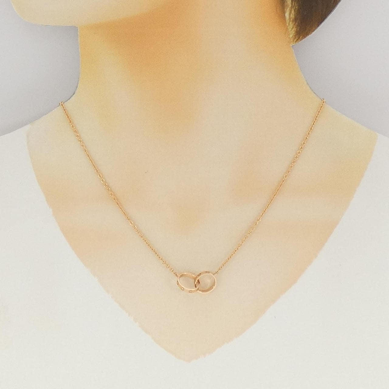 カルティエ ベビーラブ ネックレス