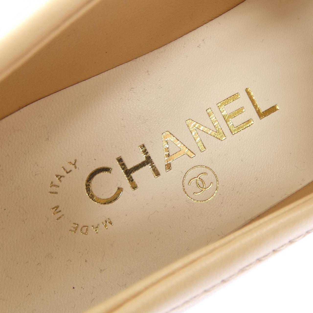 シャネル CHANEL ターンロック モカシン G45474B15482 シューズ