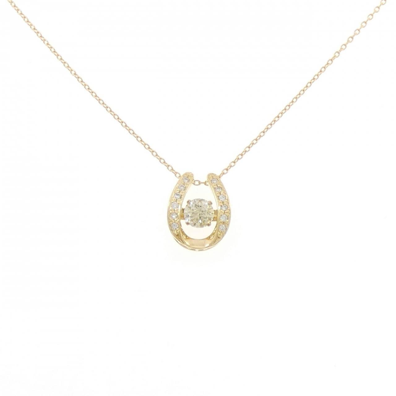 K18YG ダイヤモンド ネックレス 0.370CT