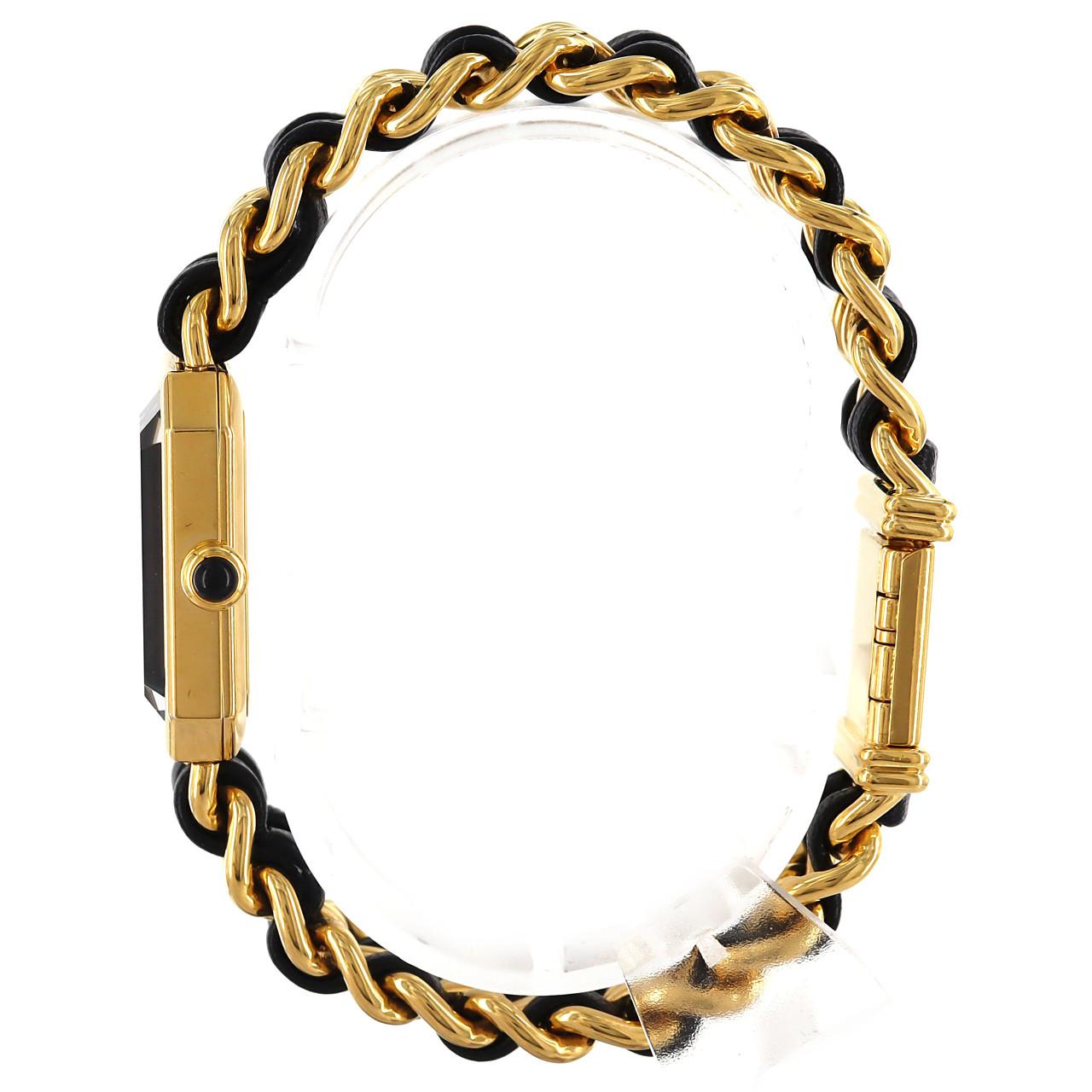 CHANEL 腕時計　プルミエール GP Lサイズ シャネル CHANEL プルミエール Lサイズ H0001 腕時計 GP レザー