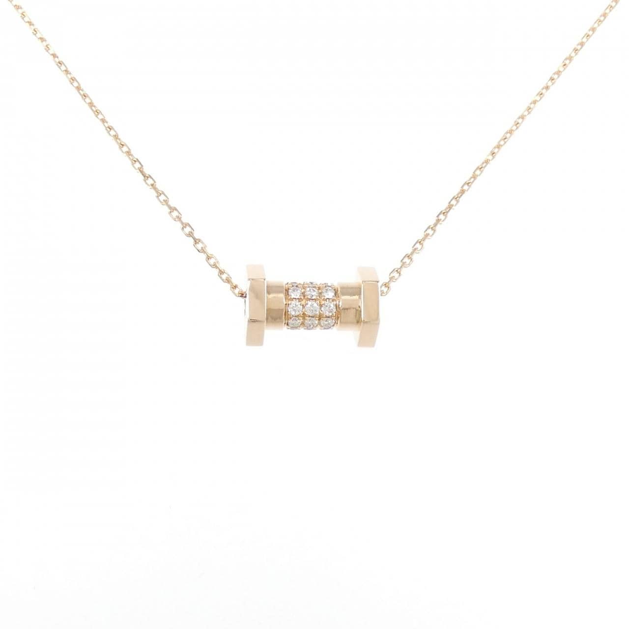 750PG ダイヤモンド ネックレス 0.17CT