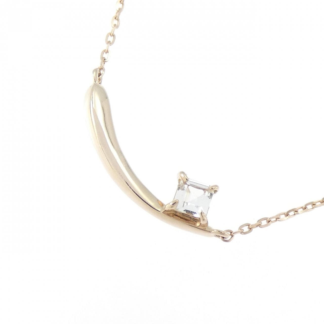 エテ ホワイトトパーズ ネックレス