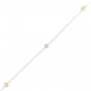 K18YG ダイヤモンド ブレスレット