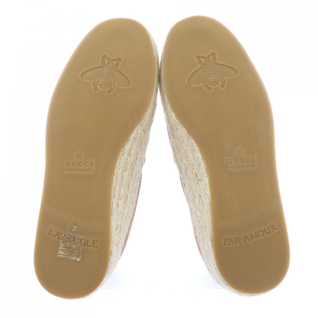 グッチ GUCCI 577773 フラットシューズ