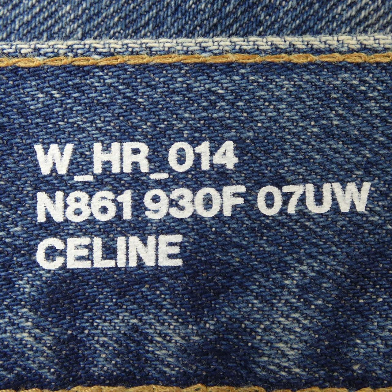 セリーヌ CELINE マーガレット ユニオンウォッシュ トリオンフ TRIOMPHE 2N861930F ジーンズ