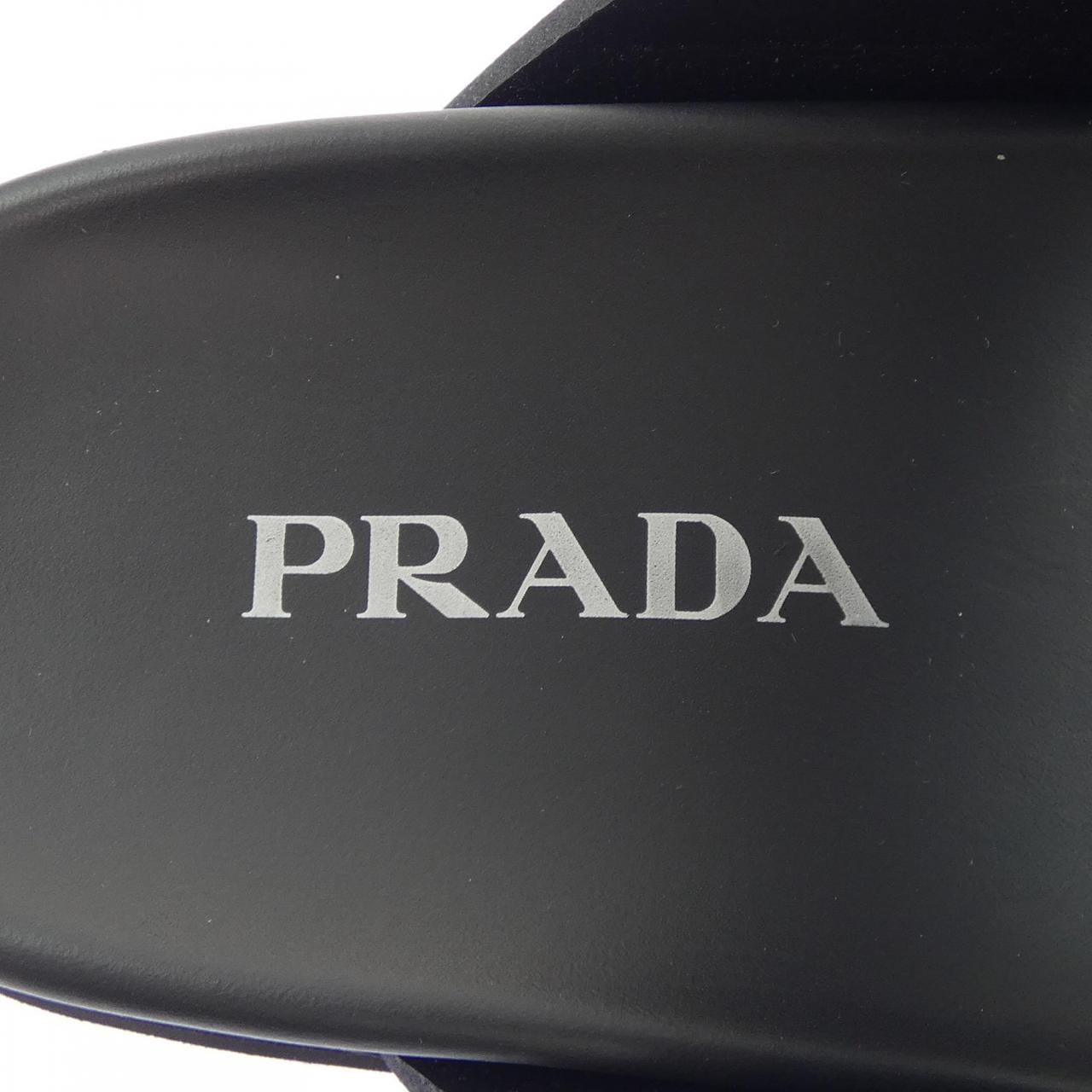 プラダ PRADA ラバースライド スクリーンプリントロゴ 1XX792 サンダル