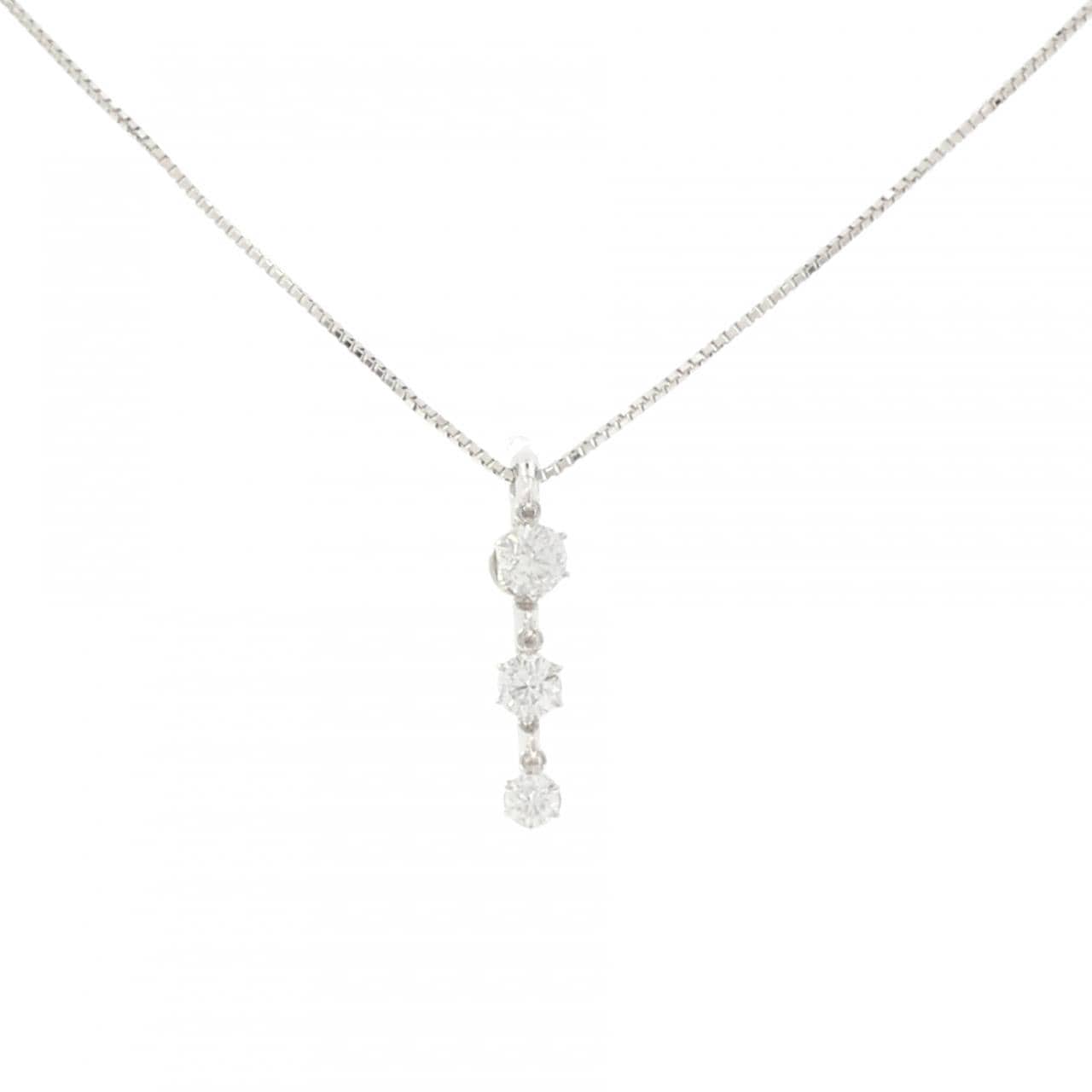 トリロジー ダイヤモンド ネックレス 0.50CT