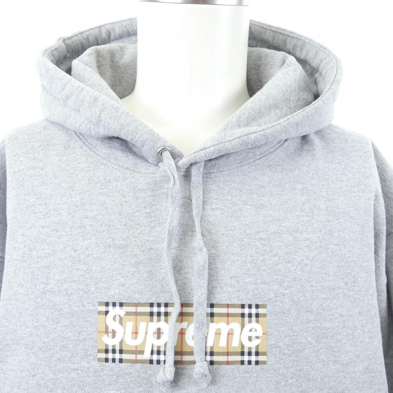 シュプリーム SUPREME BURBERRY パーカー