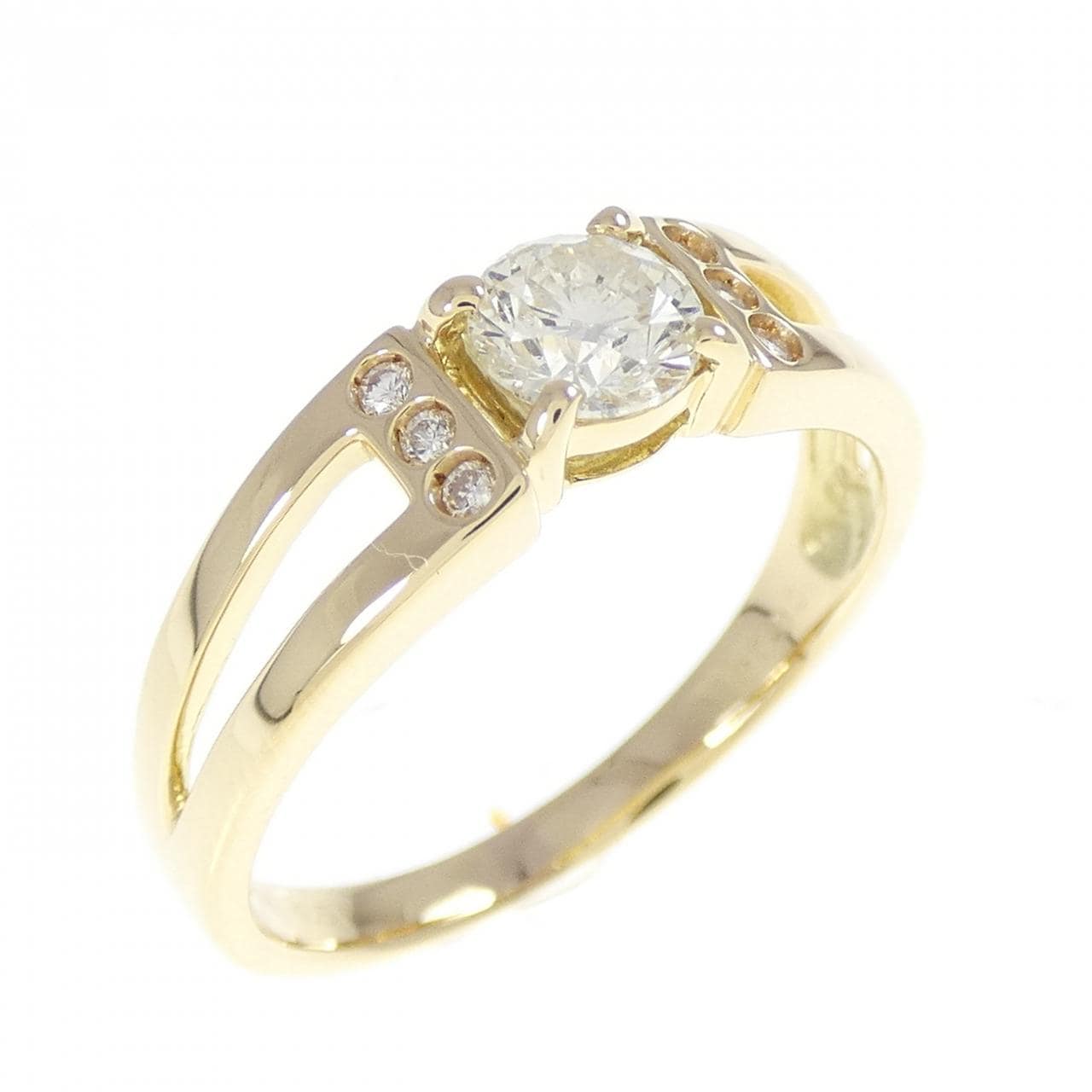 K18YG ダイヤモンド リング 0.51CT