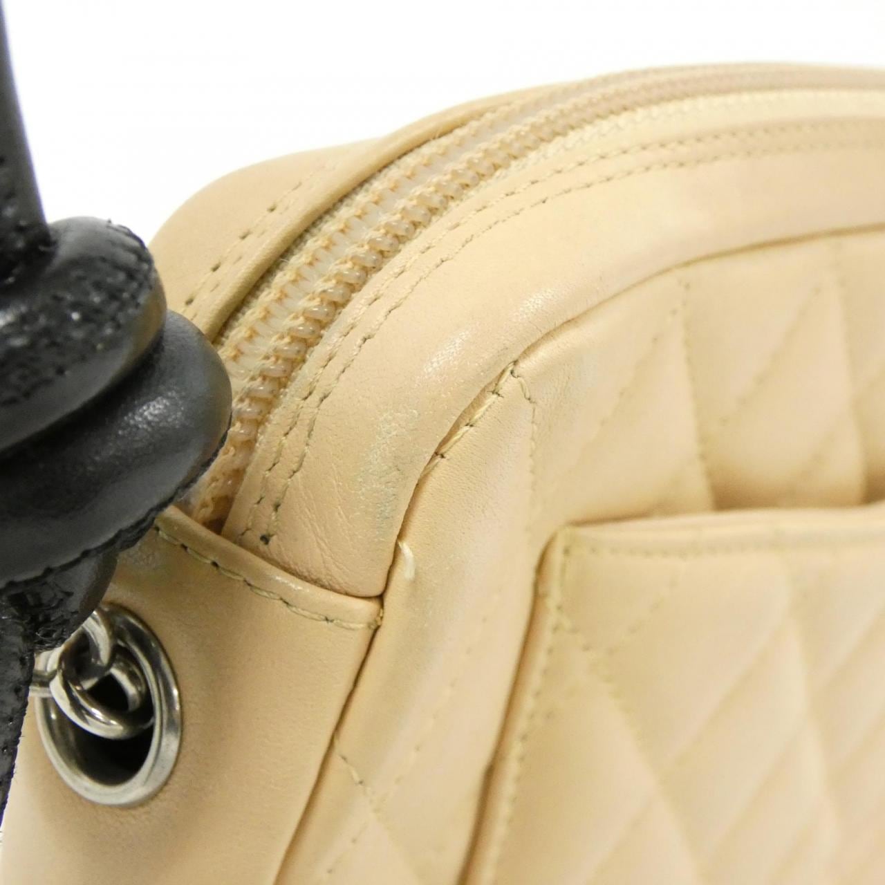 【ヴィンテージ】シャネル カンボン ライン 25175 ショルダーバッグ