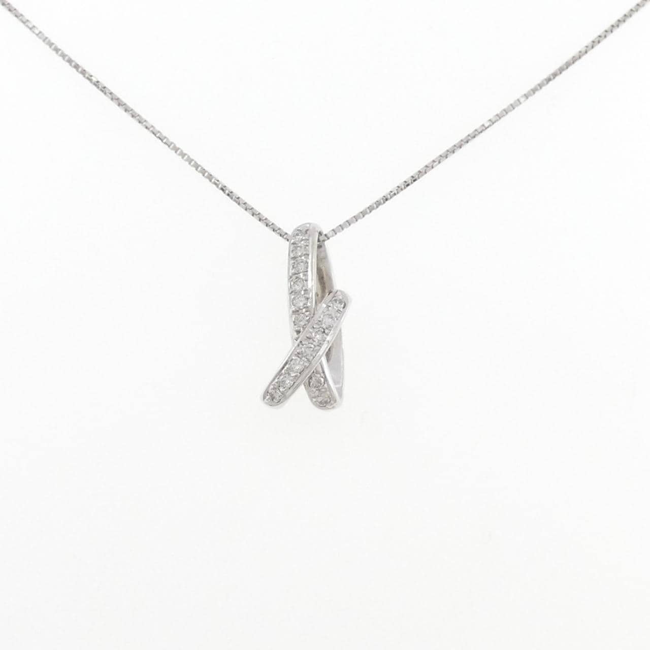PT900/PT850 ダイヤモンド ネックレス 0.20CT