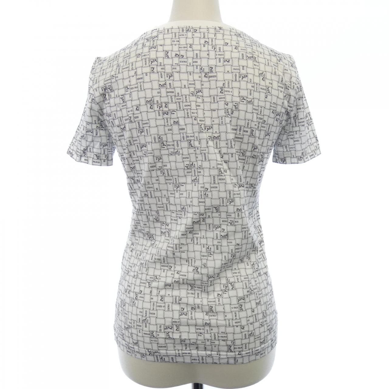 エルメス HERMES BOLDUC AU CARRE ボルデュックチェック 5E4645DK Tシャツ