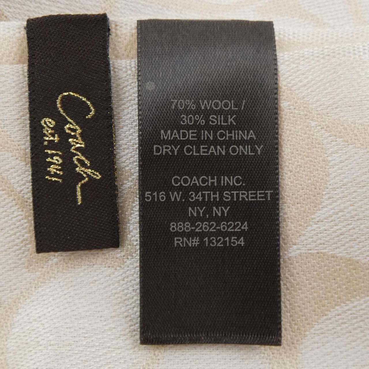 コーチ COACH STOLE